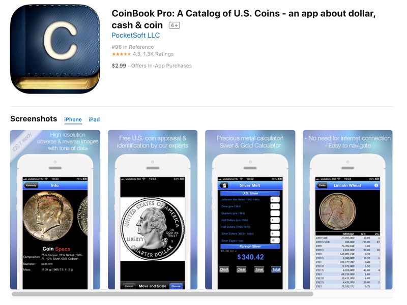 Coin collecting app machine